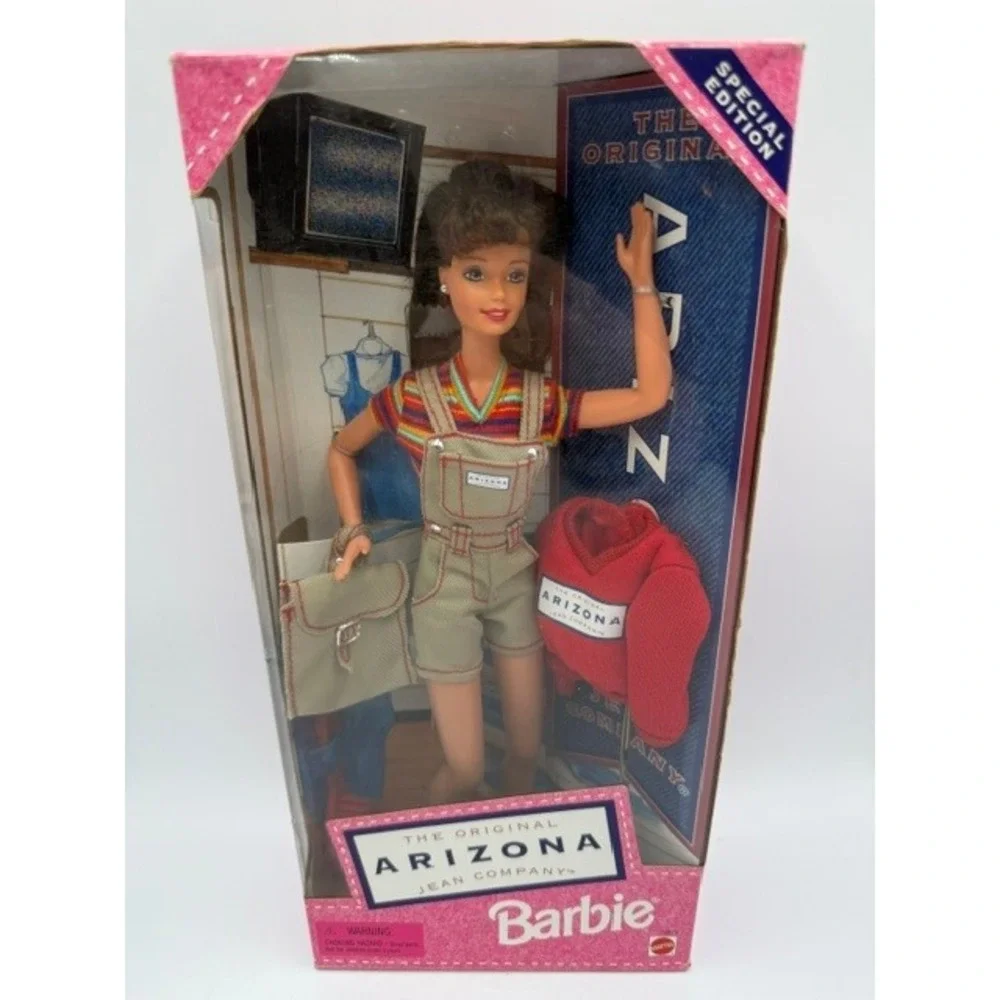 1997 Arizona Jean Company Barbie Special Edition JCPenney Brunette Doll 15573